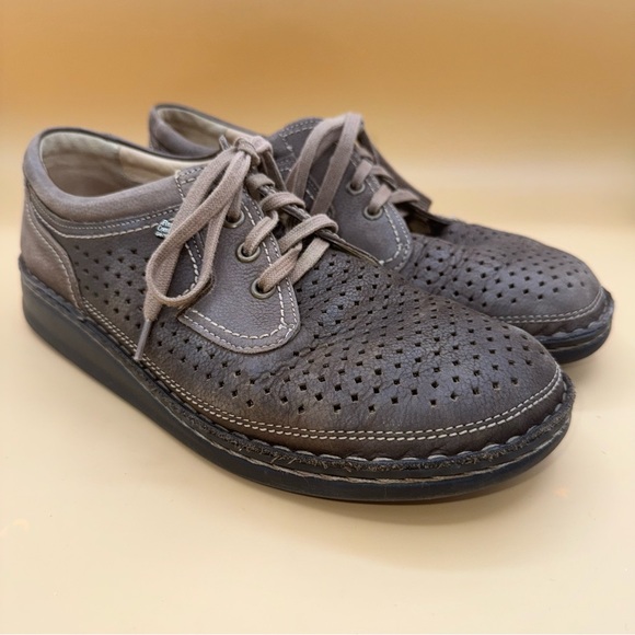 Finn Comfort Baden Brown Lace-up Oxford Shoes Men’s 8 Women’s 10 EUC